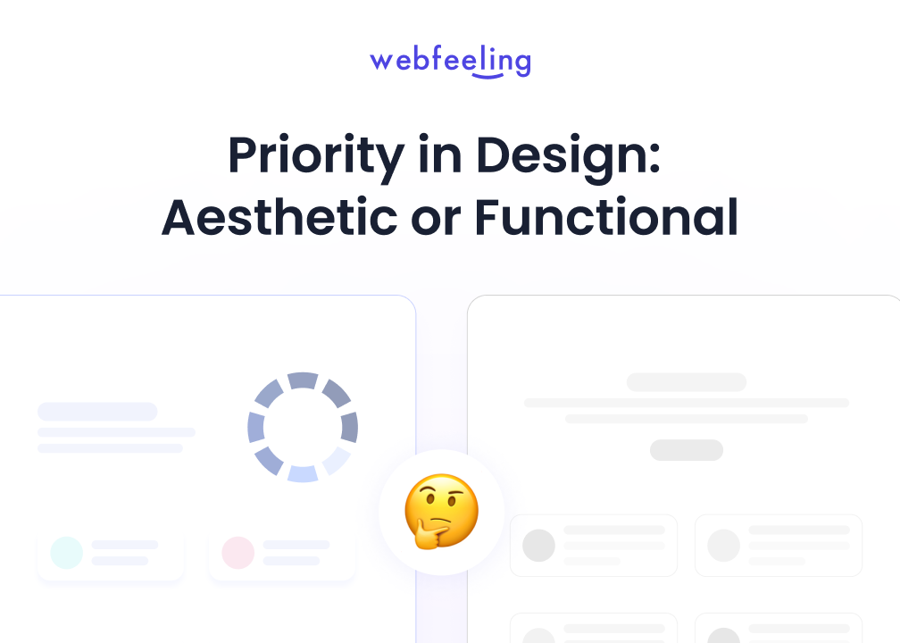 Priority in Design: Aesthetic or Functional